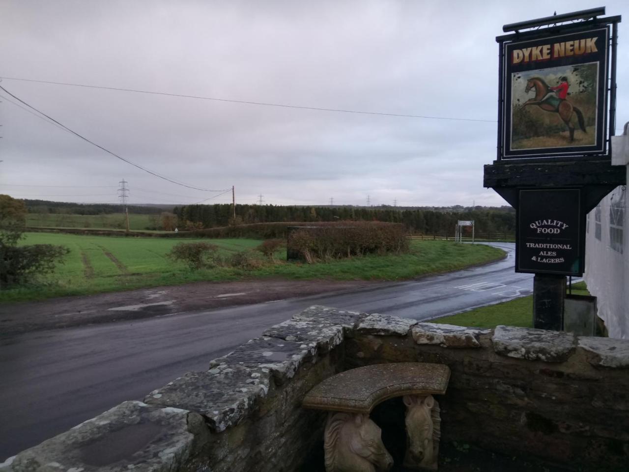 The Dyke Neuk Inn Meldon  Dış mekan fotoğraf